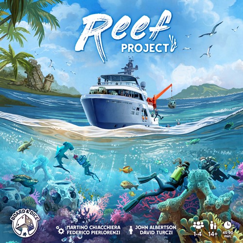 2!BND0086 Reef Project Board Game published by Board And Dice