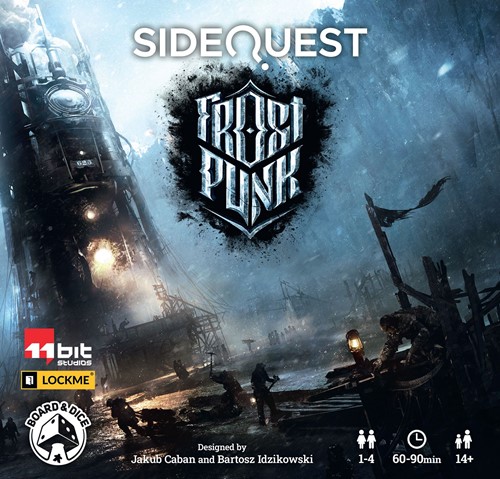 BND0090 SideQuest Board Game: Frostpunk published by Board And Dice