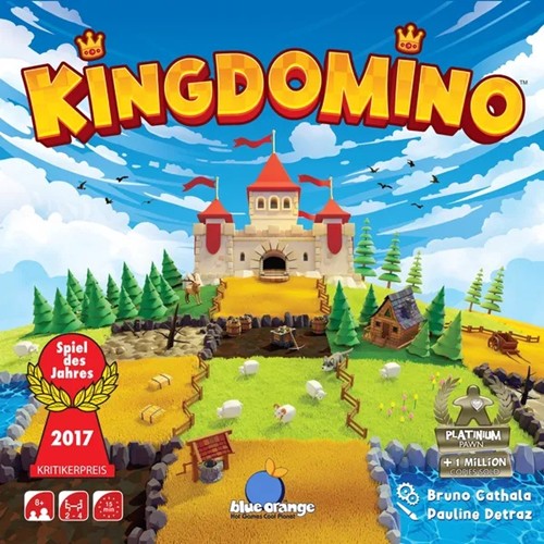 BOGKINGDOMRE Kingdomino Board Game (2025 Refresh) published by Blue Orange Games