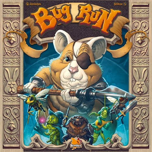 BOMBUG01 Bug Run Board Game published by Bombyx Studios
