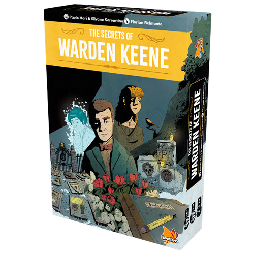 BOMSEC01 The Secrets Of Warden Keene Board Game published by Bombyx Studios