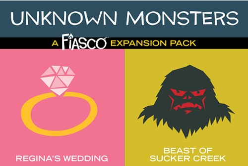 BPG104 Fiasco RPG: Unknown Monsters Expansion Pack published by Bully Pulpit Games