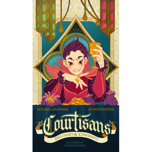 BRECOURDC Courtisans Card Game: Diplomats And Confidants Expansion published by Catchup Games