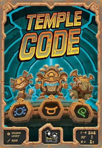 2!BRETEMCODE Temple Code Board Game published by Blackrock Editions