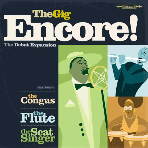 BRRGIG02 The Gig Dice Game: Encore Expansion published by Brain Crack Games