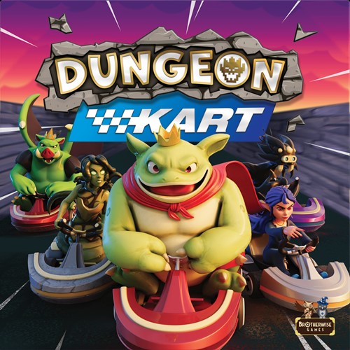 BRW726 Dungeon Kart Board Game published by Brotherwise Games