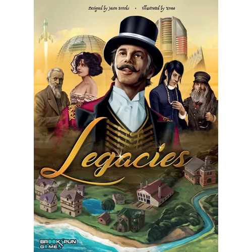 BSGLGCDX1 Legacies Board Game: Deluxe Edition published by Brookspun Games