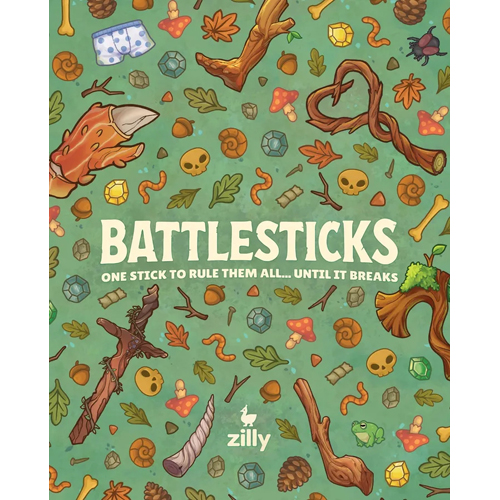 BTSRT Battlesticks Card Game published by Zilly Games