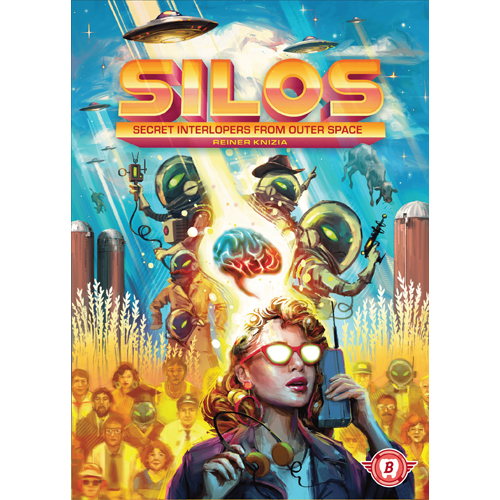 BTW1400 SILOS Board Game published by Bitewing Games