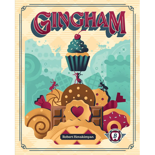 BTW1800 Gingham Board Game published by Bitewing Games