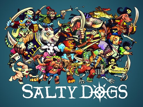BZKSD001 Salty Dogs Card Game published by Berserker Comics