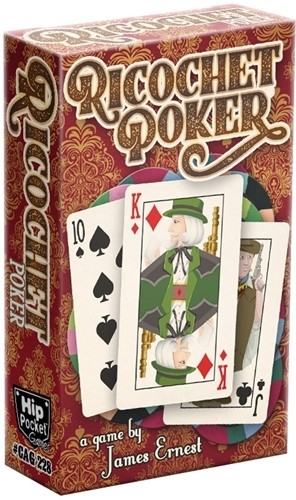 2!CAG251 Ricochet Poker Card Game published by Cheapass Games