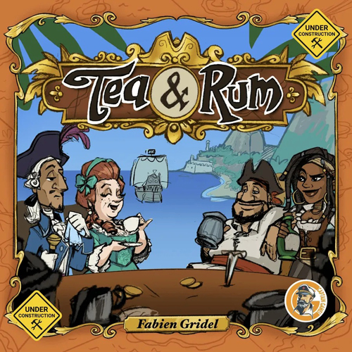 CAPGTEAEN Tea And Rum Board Game published by Captain Games
