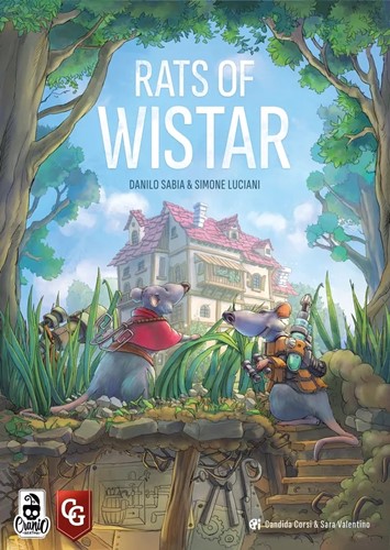 2!CAPROW01 Rats Of Wistar Board Game published by Capstone Games