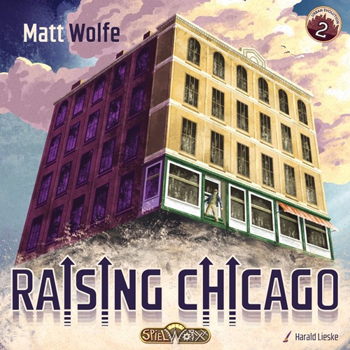 2!CAPSWRC01 Raising Chicago Board Game published by Capstone Games