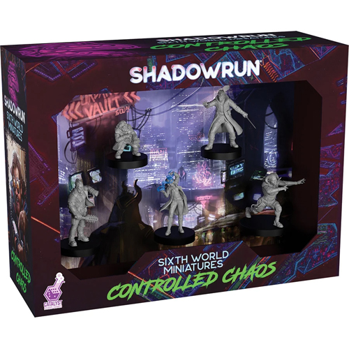 CAT28802 Shadowrun RPG: Controlled Chaos Miniatures published by Catalyst Game Labs