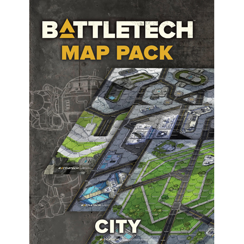 CAT35155 Battletech: Map Pack City published by Catalyst Game Labs