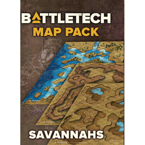 CAT35156 Battletech: Map Pack Savannahs published by Catalyst Game Labs