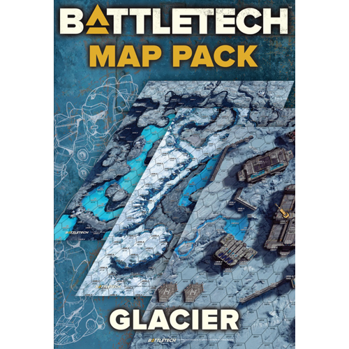 CAT35158 BattleTech: Map Pack Glacier published by Catalyst Game Labs