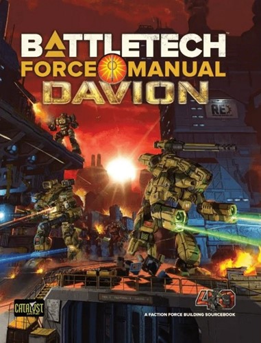 CAT35272 BattleTech: Force Manual Davion published by Catalyst Game Labs