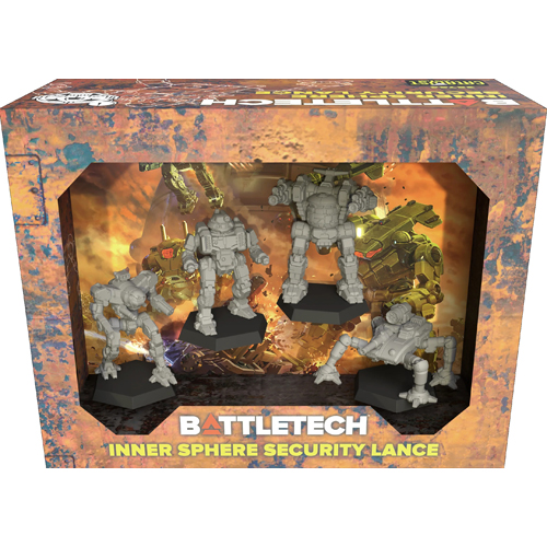 CAT35754 BattleTech: Inner Sphere Security Lance published by Catalyst Game Labs