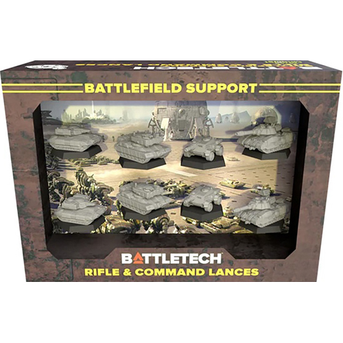 CAT35777 Battletech: Support Rifle And Command Lances published by Catalyst Game Labs