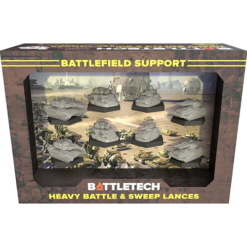 CAT35778 Battletech: Battlefield Support Heavy Battle And Sweep Lances published by Catalyst Game Labs