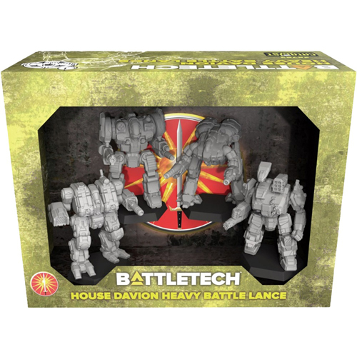 CAT35782 BattleTech: House Davion Heavy Battle Lance published by Catalyst Game Labs