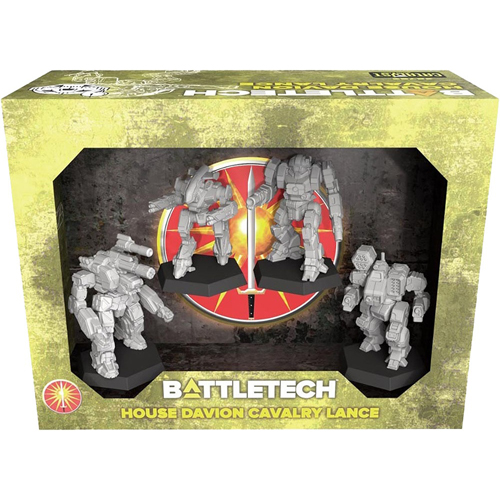 CAT35783 BattleTech: House Davion Cavalry Lance published by Catalyst Game Labs