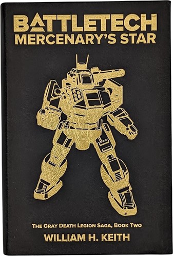 2!CAT36024C BattleTech: Mercenary's Star Collector Leatherbound Novel published by Catalyst Game Labs