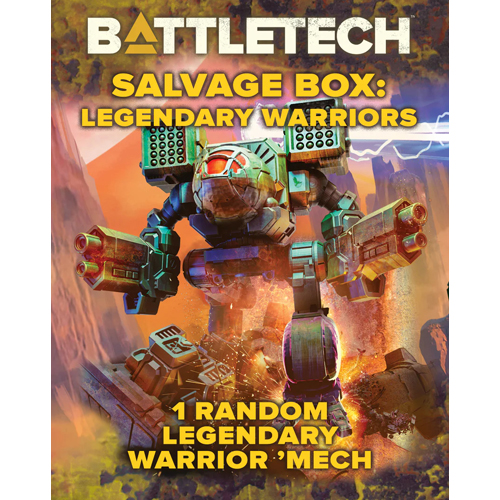CAT37608S BattleTech: Salvage Box: Legendary Warriors Blind Box published by Catalyst Game Labs