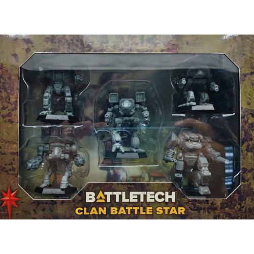 CAT38009 BattleTech: Clan Battle Star Force Pack published by Catalyst Game Labs