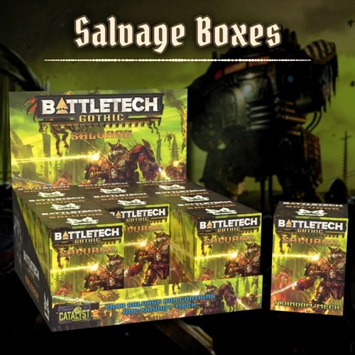 CAT40002POP BattleTech: Gothic Salvage Box Display published by Catalyst Game Labs