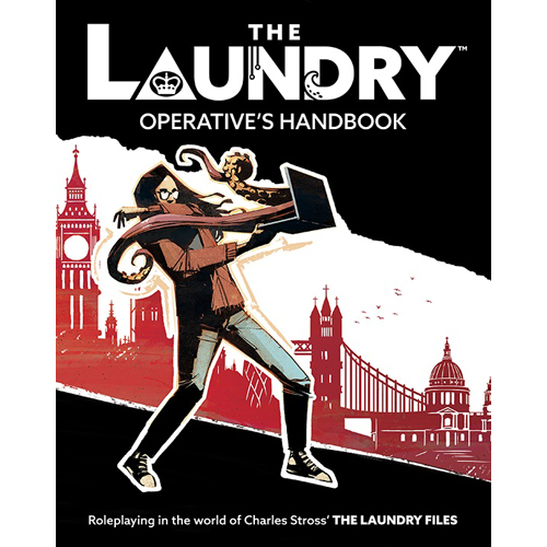 CB70801 The Laundry RPG: Operative's Handbook published by Cubicle 7 Entertainment