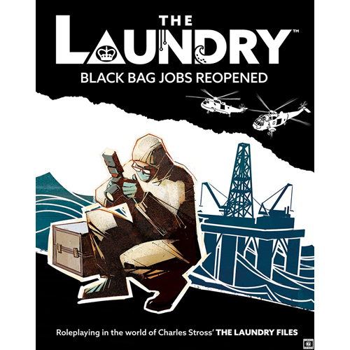 CB70804 The Laundry RPG: Black Bag Jobs Reopened published by Cubicle 7 Entertainment