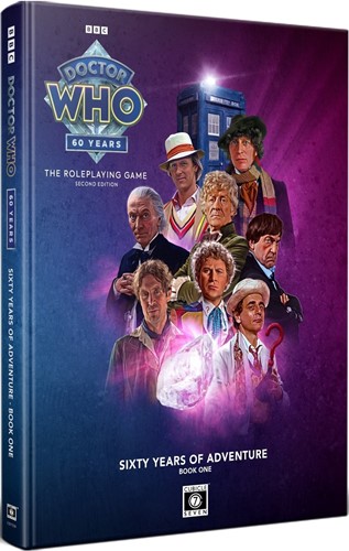 CB71334 Doctor Who RPG: Sixty Years Of Adventure - Book 1 published by Cubicle 7 Entertainment