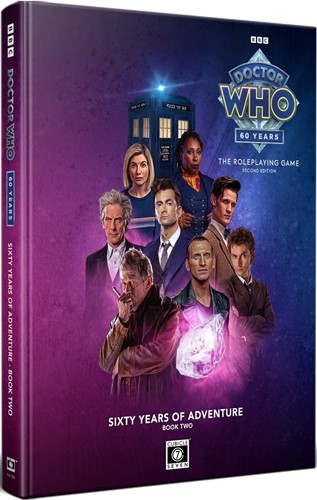 CB71335 Doctor Who RPG: Sixty Years Of Adventure - Book 2 published by Cubicle 7 Entertainment