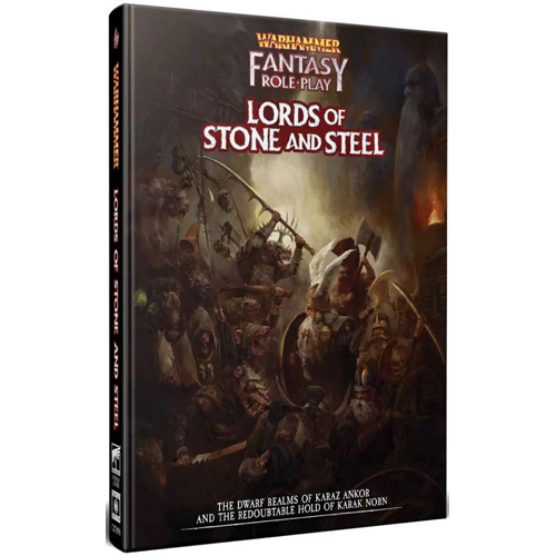 CB72498 Warhammer Fantasy RPG: 4th Edition: Lords Of Stone And Steel published by Cubicle 7 Entertainment