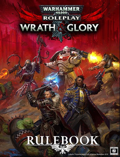CB72600 Warhammer 40000 Roleplay RPG: Wrath And Glory Core Rulebook published by Cubicle 7 Entertainment
