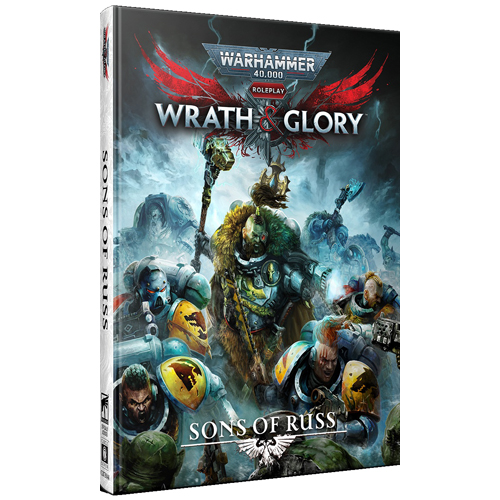 CB72644 Warhammer 40000 RPG: Wrath And Glory Sons Of Russ published by Cubicle 7 Entertainment