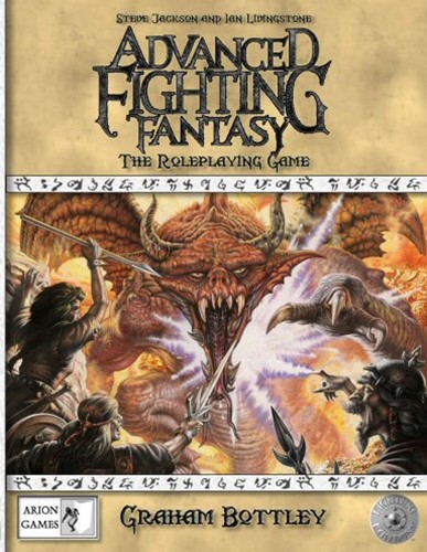 CB77001HC Advanced Fighting Fantasy RPG: Core Rulebook (Hardback) published by Arion Games