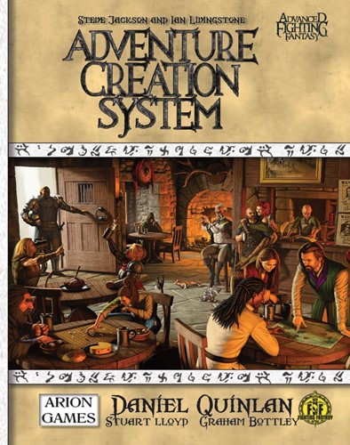 2!CB77026 Advanced Fighting Fantasy RPG: Adventure Creation System published by Arion Games