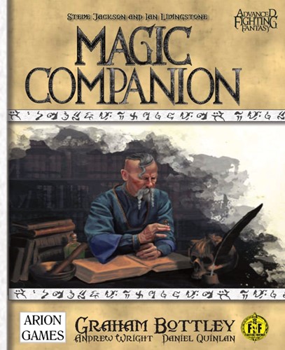 2!CB77028HC Advanced Fighting Fantasy RPG: Magic Companion (Hardback) published by Arion Games