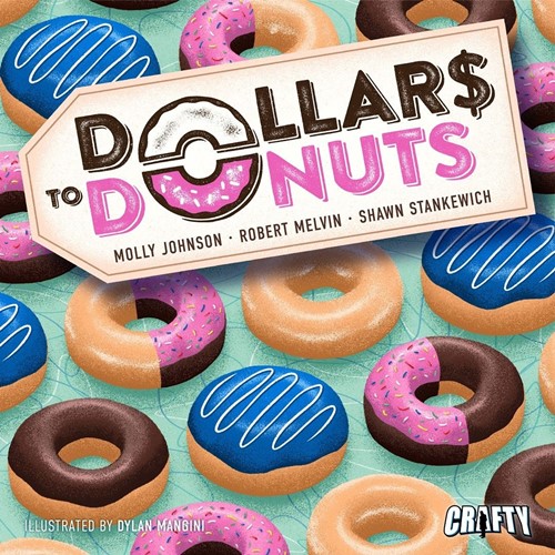 2!CFG15004 Dollars To Donuts Board Game published by Crafty Games