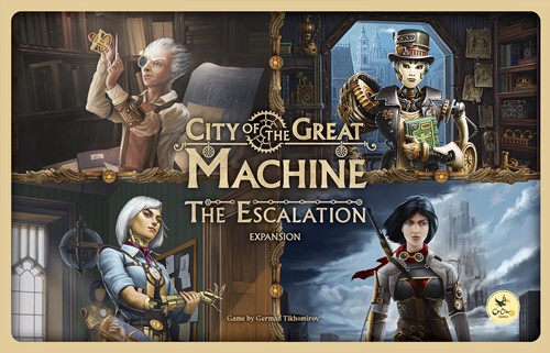 CGA07002 City Of The Great Machine Board Game: The Escalation Expansion published by Crowd Games
