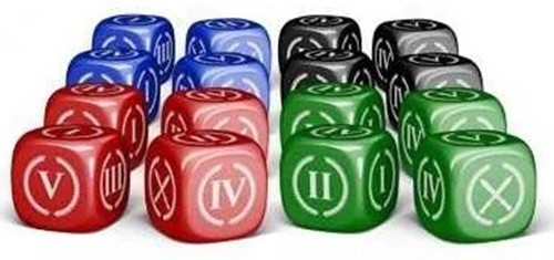 2!CGA15003 Onus! Card Game: Traianus: Dice published by Draco Ideas