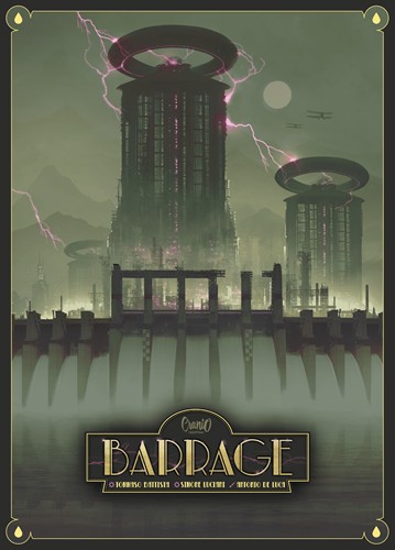 CGA19001 Barrage Board Game published by Cranio Creations