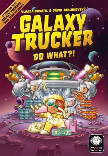 CGE00132 Galaxy Trucker Board Game: Do What?! Expansion published by Czech Game Editions