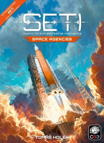 CGE00134 SETI Board Game: Space Agencies Expansion published by Czech Game Editions