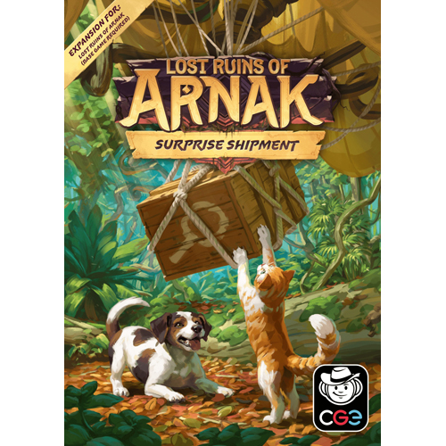 CGE00150 Lost Ruins Of Arnak Board Game: Surprise Shipment Expansion published by Czech Game Editions